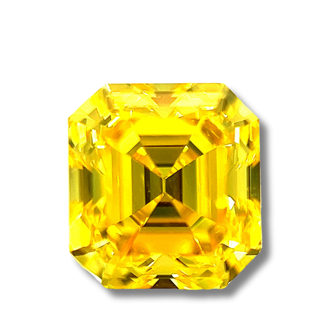 1.05 IF Fancy Vivid Yellow Asscher
