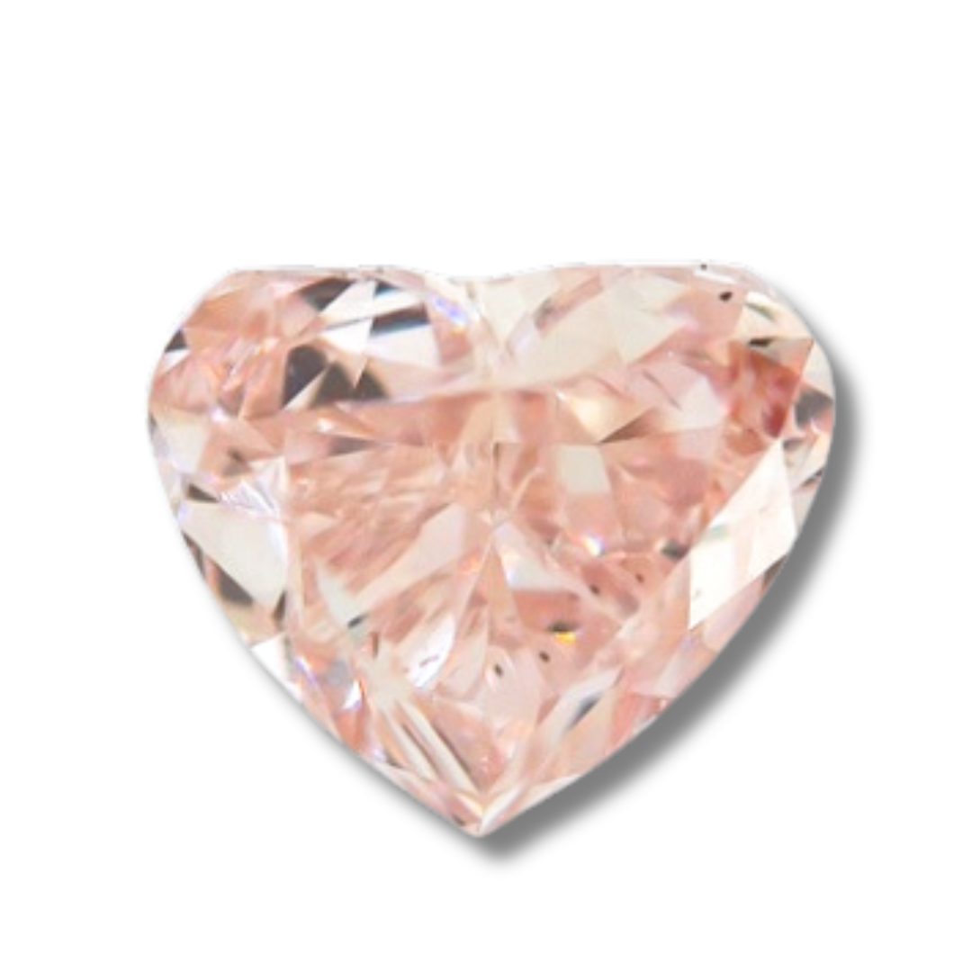 0.39 VS2 Fancy Pink Heart